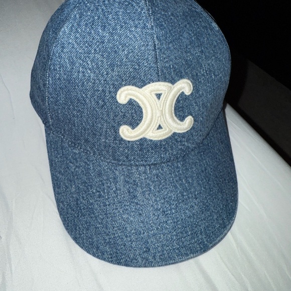 Celine Dark Blue Denim Hat (Brand New) - Picture 5 of 6
